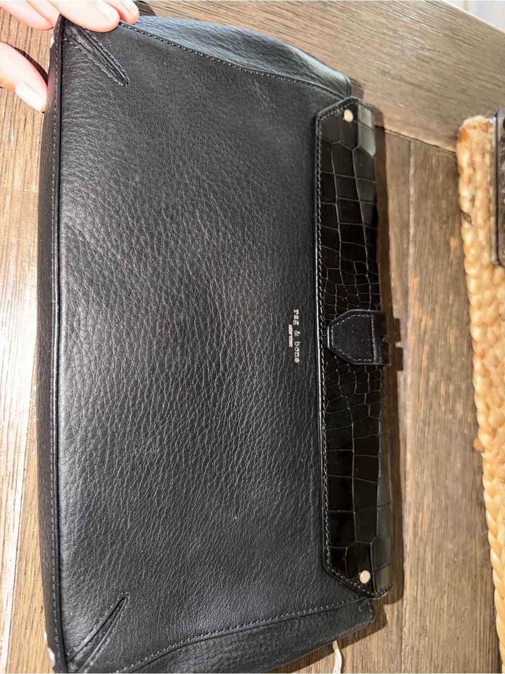 rag & bone Black Clutch Wallet - Picture 4 of 10